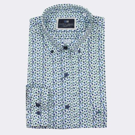 camisa hombre manga larga clasica