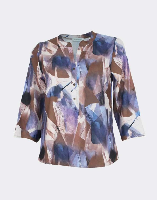 Camiseta mujer manga 3/4 tela
