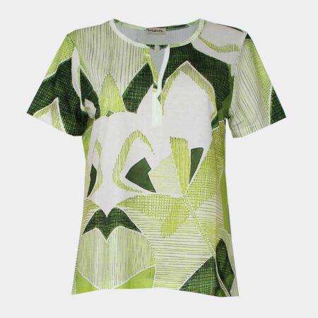 Camiseta punto fino mujer manga corta