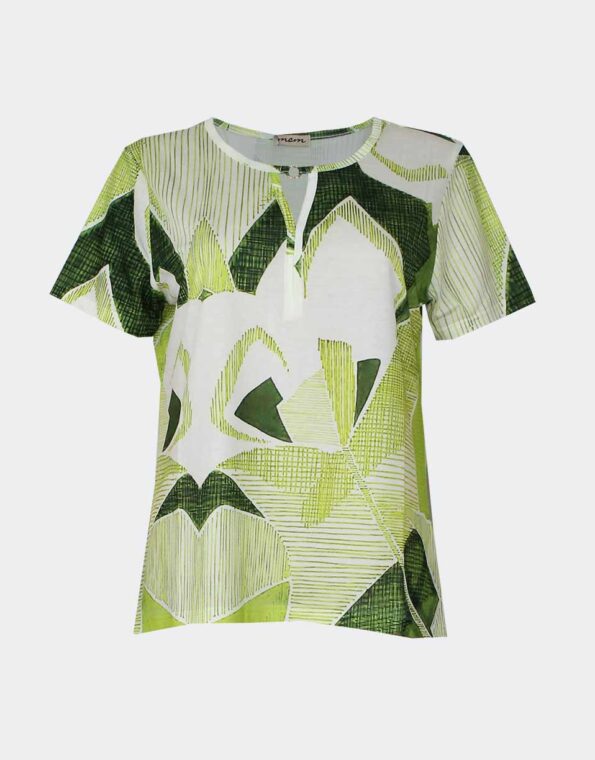 Camiseta punto fino mujer manga corta