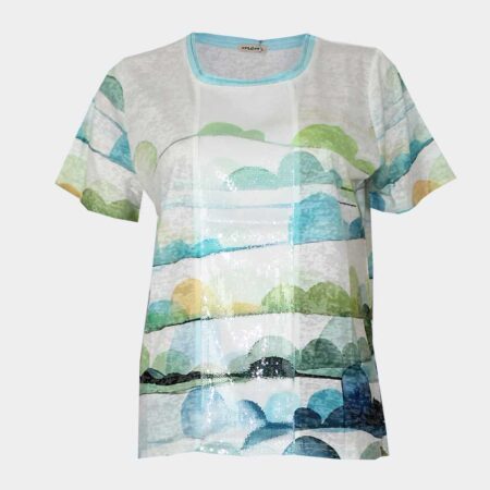 Camiseta manga corta mujer fresca