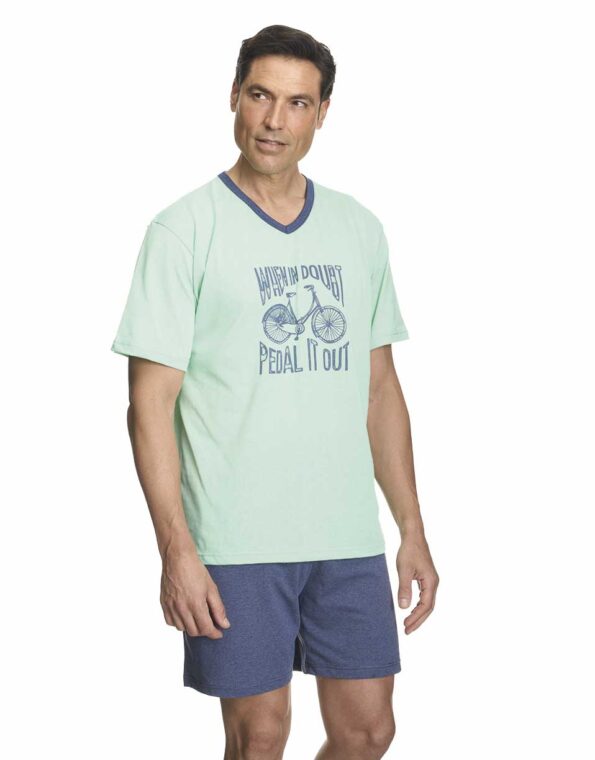 Pijama hombre corto
