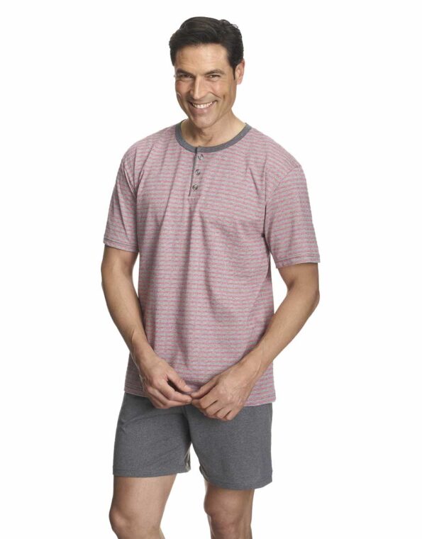pijama hombre verano corto con abertura