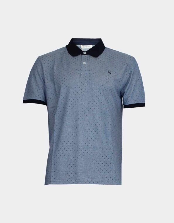 Polo hombre punto manga corta