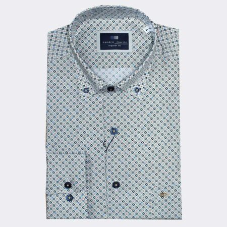 Camisa MANGA LARGA hombre tela fina patron clasico