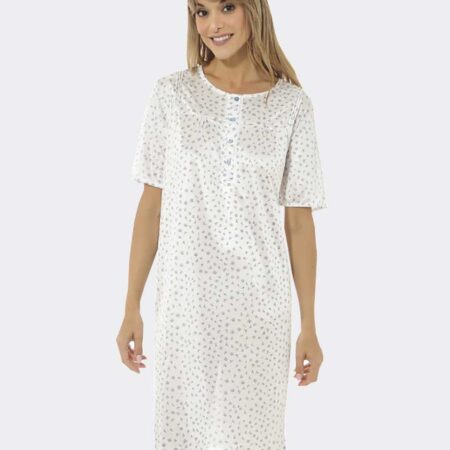Camisón mujer punto SEDA corta