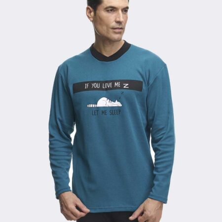 Pijama de Hombre en Punto invierno