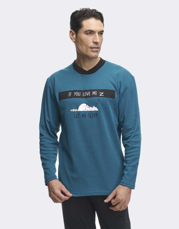 Pijama de Hombre en Punto invierno