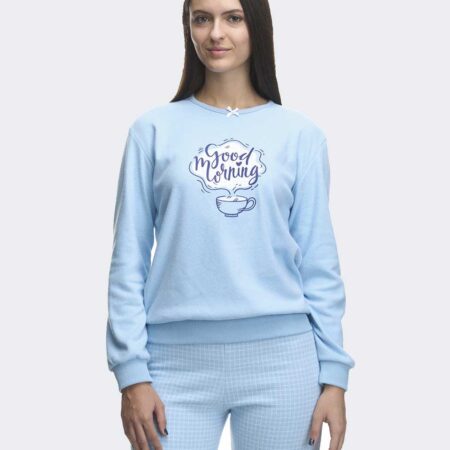 Pijama felpa gruesa de mujer