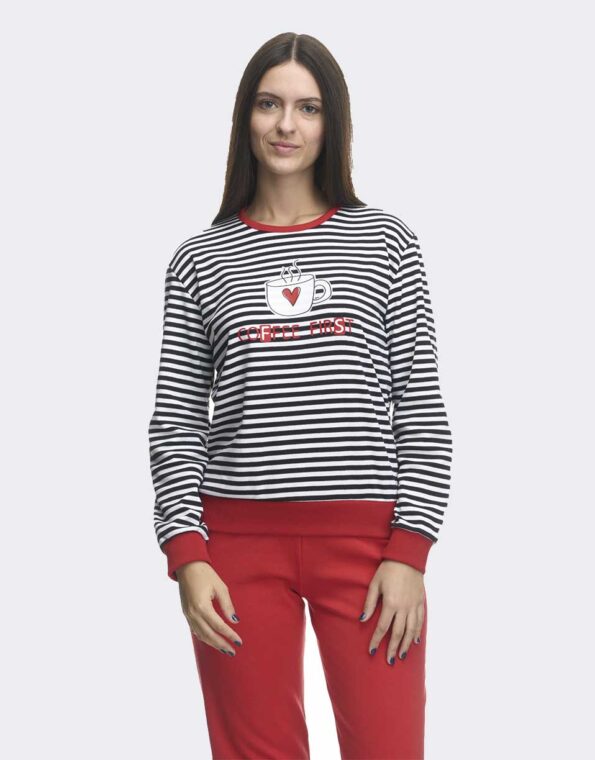 Pijama de mujer en punto invierno