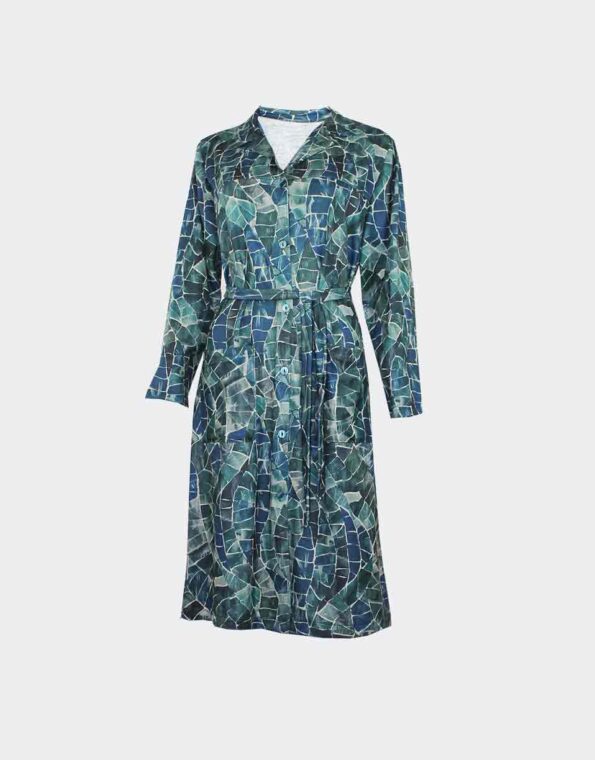 Bata vestido mujer de punto