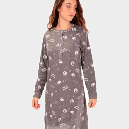 Camisón mujer en punto fino