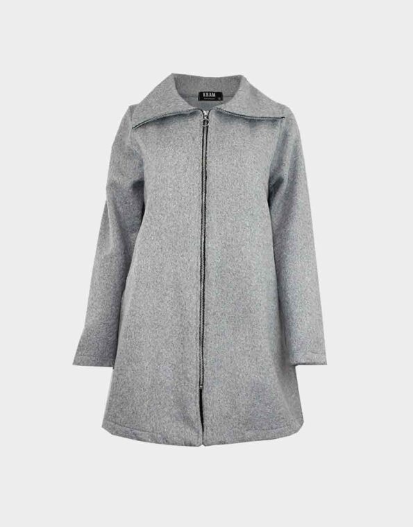 Chaqueton punto con cremallera
