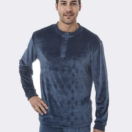 Pijama de hombre punto tacto super suave