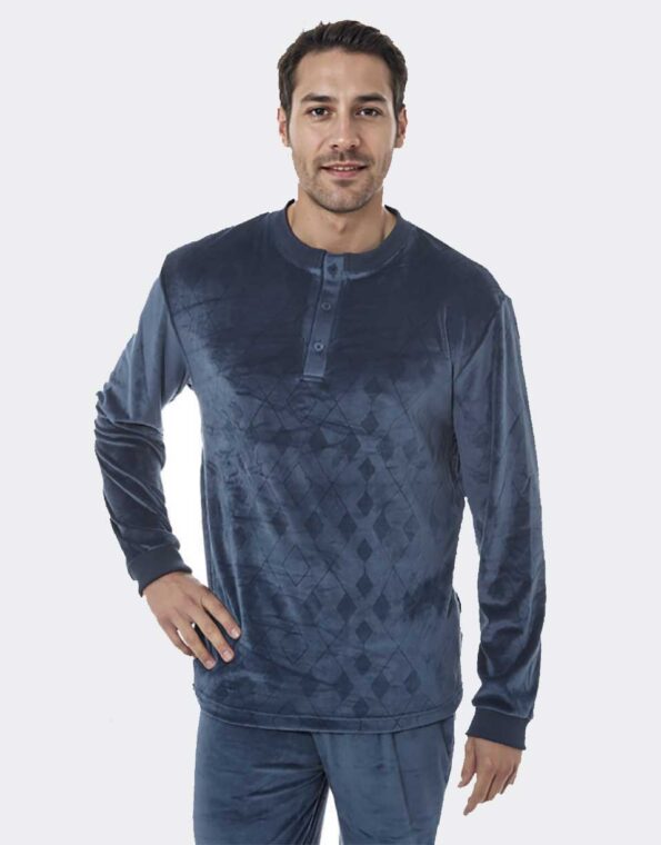 Pijama de hombre punto tacto super suave