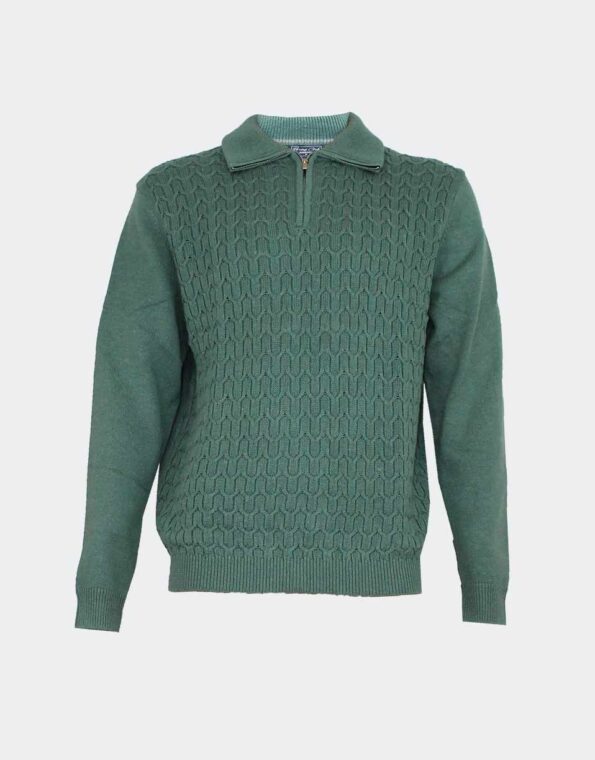 Polo hombre punto grueso algodon