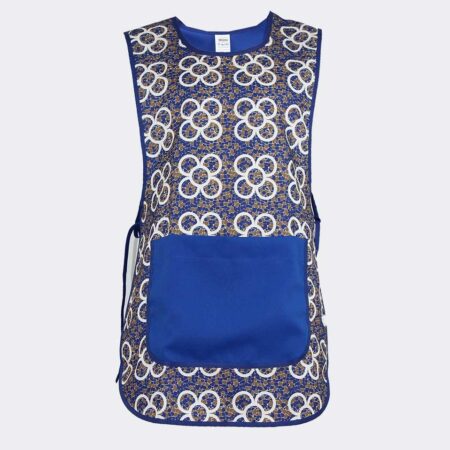 Estola o casulla con estampado baldosas BCN, delantal multi talla
