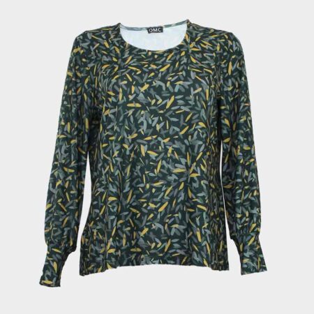 Camiseta de mujer punto fina cuello redondo