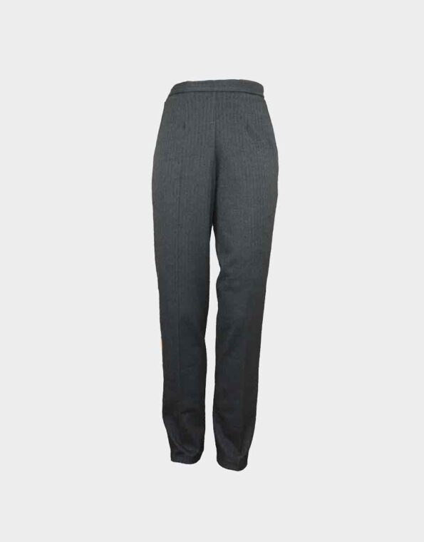 Pantalón punto de mujer tejido espiga