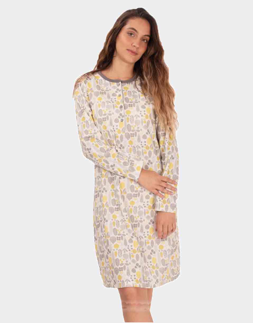 Camisón de mujer de punto felpa