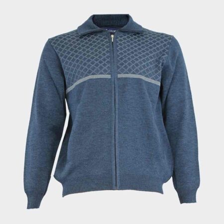 chaqueta hombre cremallera y bolsillos con lana