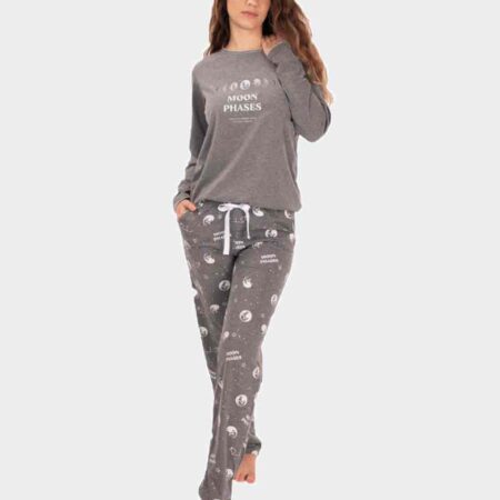 Pijama de mujer de punto fino