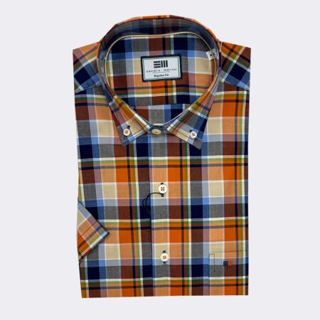 Camisa hombre manga corta