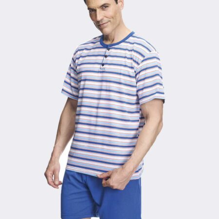 Pijama de hombre corto punto