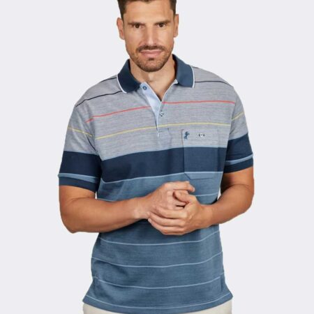Polo punto piqué de hombre