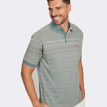 Polo manga corta de hombre