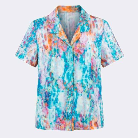 blusa mujer tela bambula veraniega