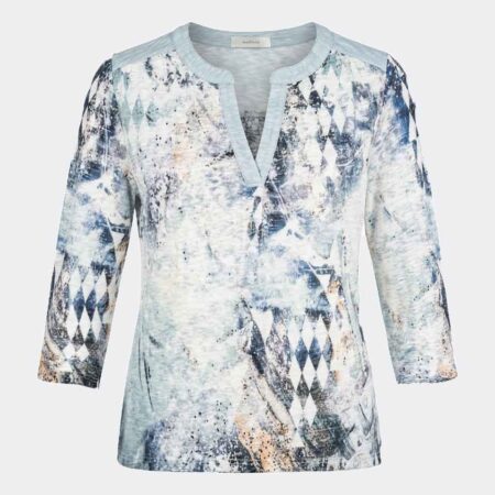 Camiseta de mujer manga 3/4 punto