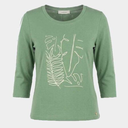 Camiseta de mujer punto manga 3/4