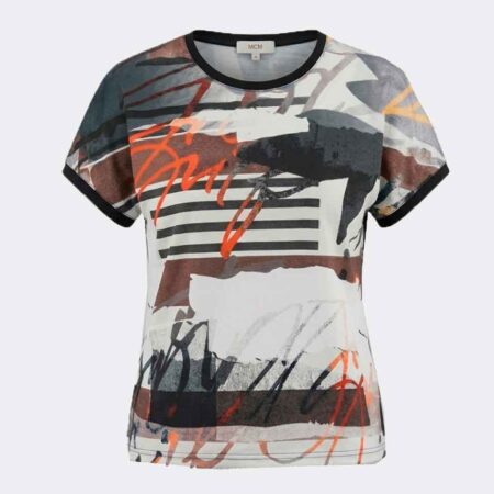 Camiseta mujer tela en delantero