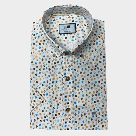 Camisa hombre MANGA CORTA con estampado