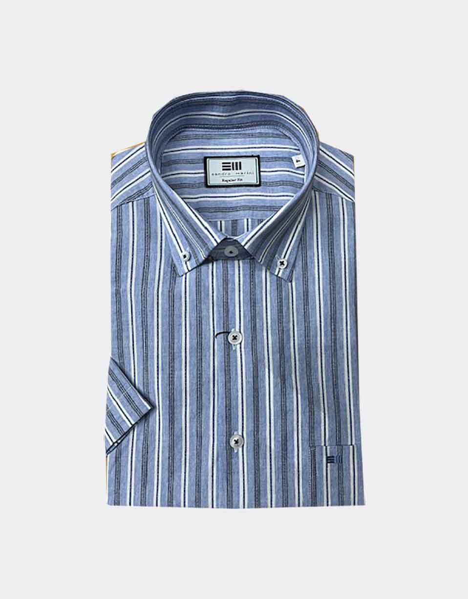 Camisa manga corta hombre