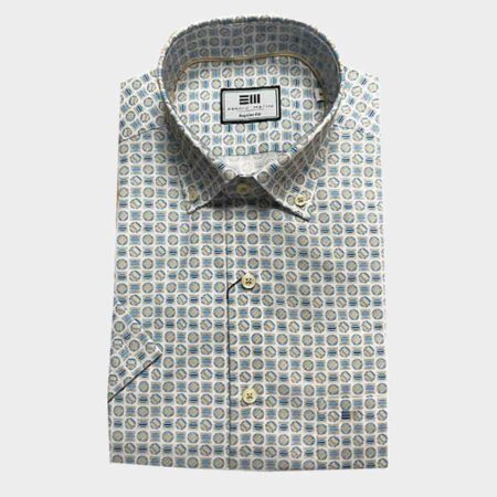 Camisa de hombre en MANGA CORTA