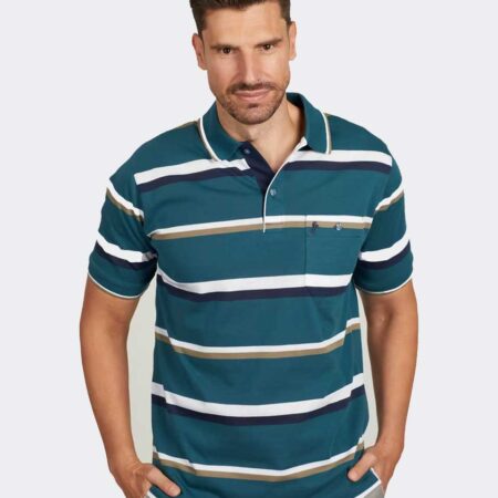 Polo manga corta hombre