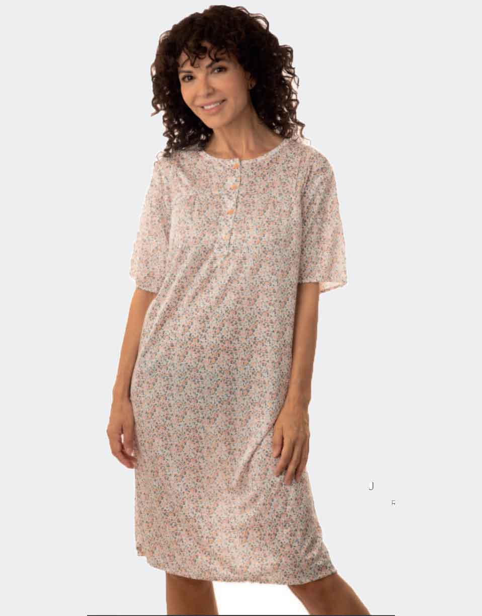 Camisón punto SEDA de mujer