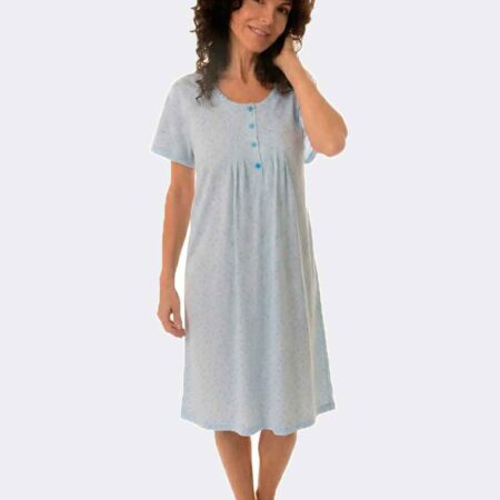 Camisón manga corta de mujer