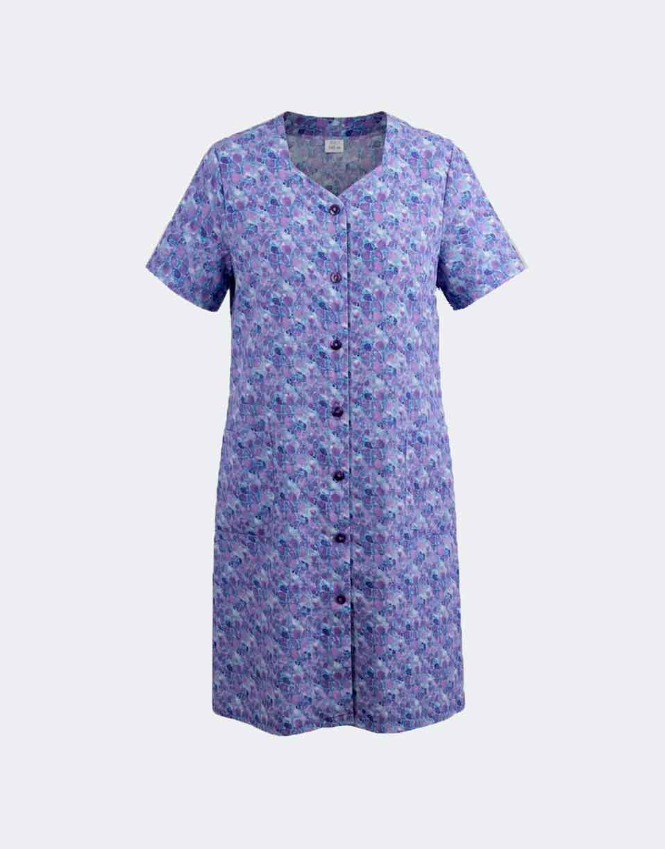 Bata manga corta de mujer