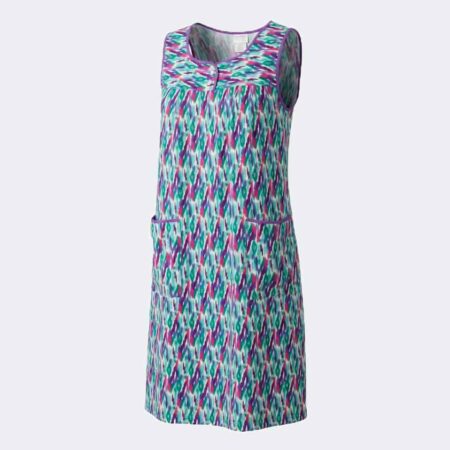 Vestido bata mujer tela SIN MANGAS