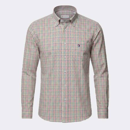 Camisa VIELLA de hombre cuadros finos