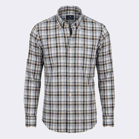 Camisa tela hombre a cuadros
