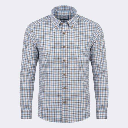 Camisa hombre VIELLA cuadro mediano