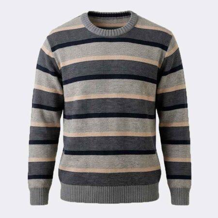 Jersey hombre cuello redondo
