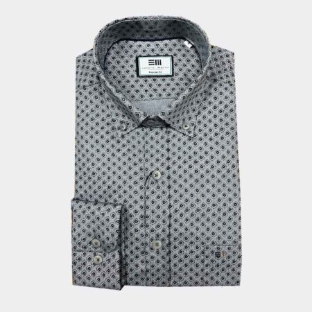 Camisa hombre VIELLA estampado fino